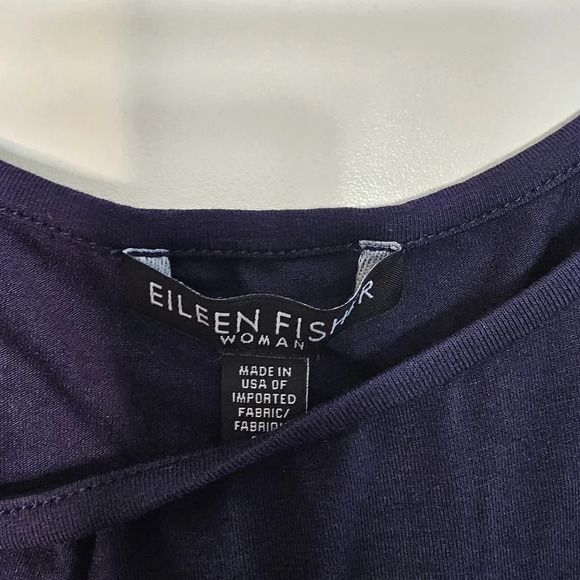 Eileen Fisher Plus System Scoop Neck Tank Blue  Size 3X - Picture 5 of 10